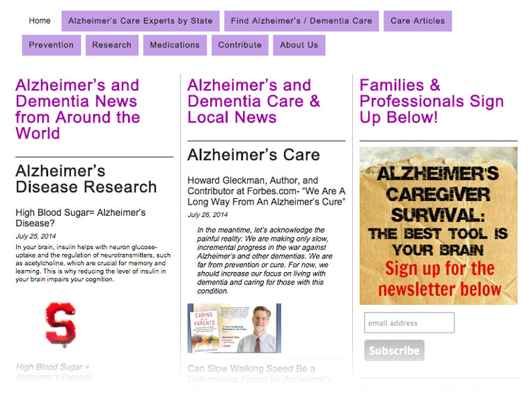 Alzheimer’s and Dementia News from Around the World
